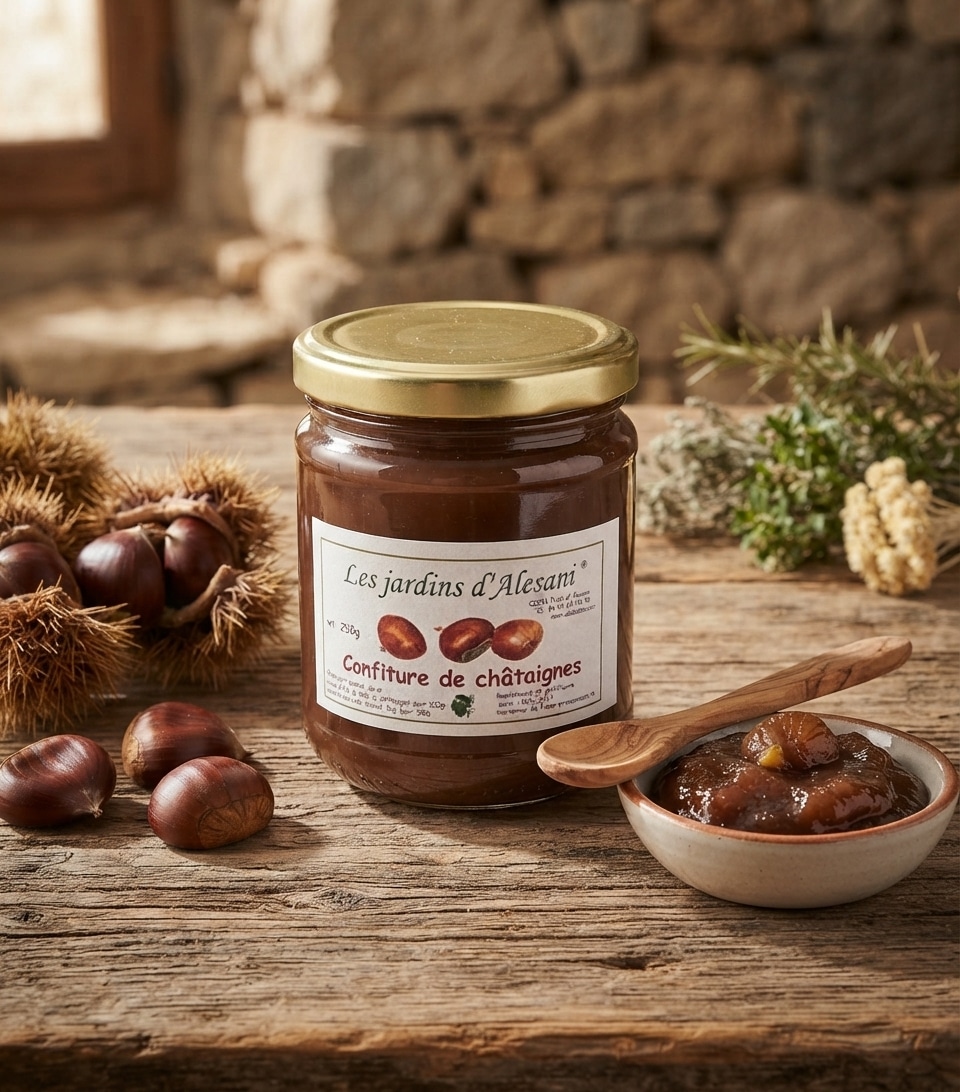 confiture chataigne corse