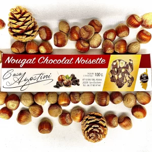 Nougat chocolat noisette