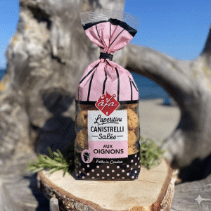 Canistrelli salés oignons Biscuiterie Afa